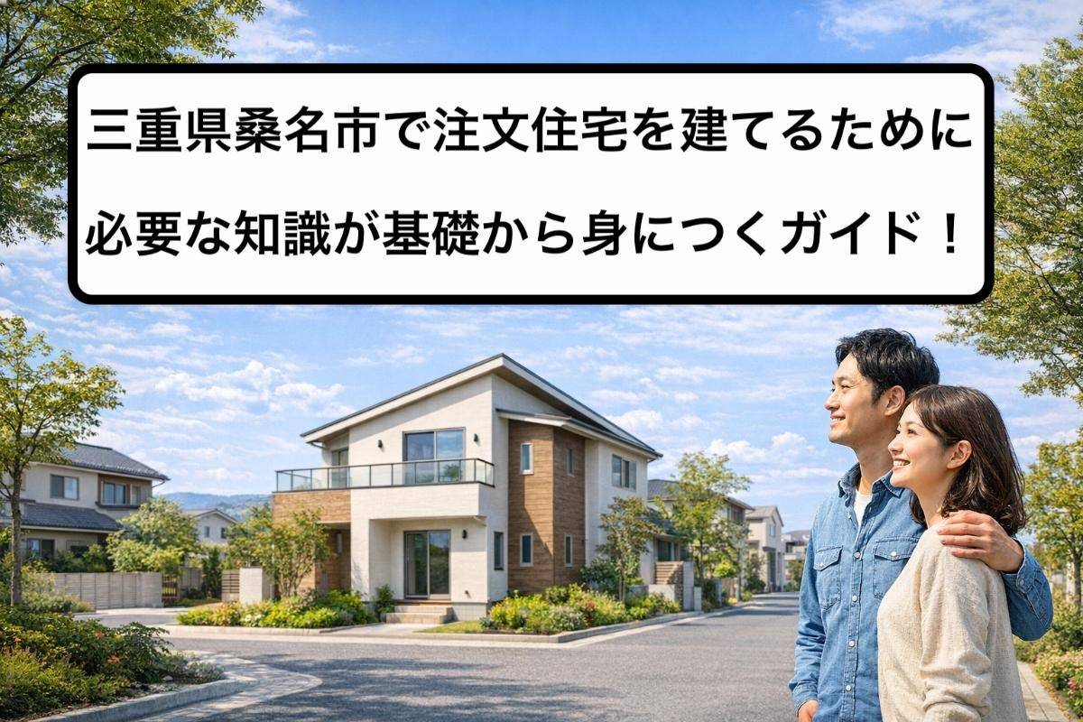 三重県桑名市で注文住宅を建てるために必要な知識が基礎から身につくガイド！