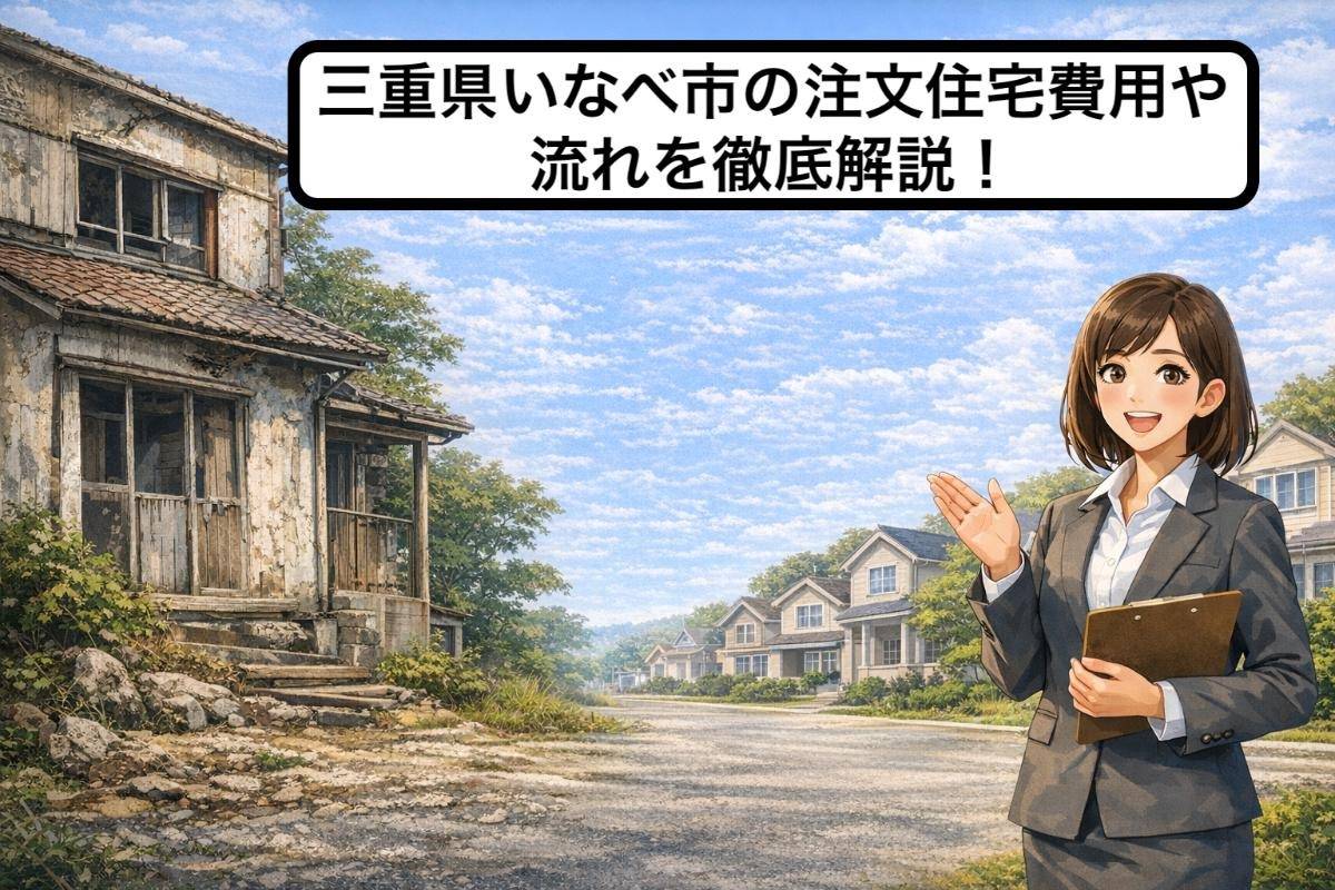 三重県いなべ市の注文住宅費用や流れを徹底解説!