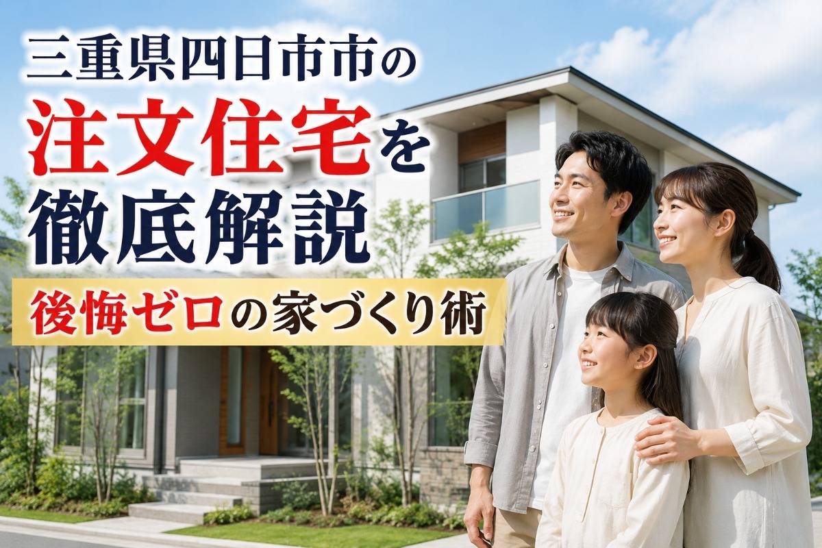 三重県四日市市の注文住宅でを徹底解説｜後悔ゼロの家づくり術