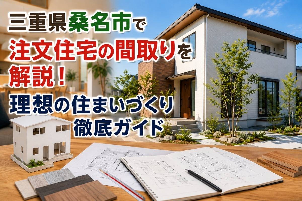 三重県桑名市で注文住宅の間取りを解説!理想の住まいづくり徹底ガイド
