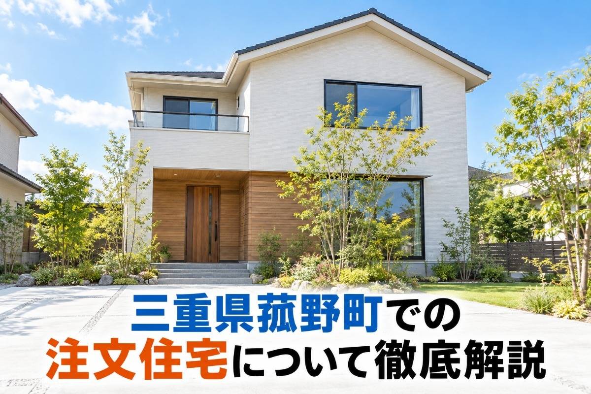 三重県菰野町での注文住宅について徹底解説